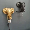 Countryfield Wandlamp olifant E27 Orwell goud - Countryfield