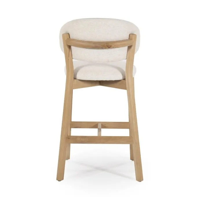 Eleonora Barstoel Mikky naturel - beige Moon