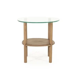 Eleonora Bijzettafel Cleo - lichtbruin