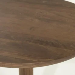 Eleonora Bistrotafel Florent rond - lichtbruin