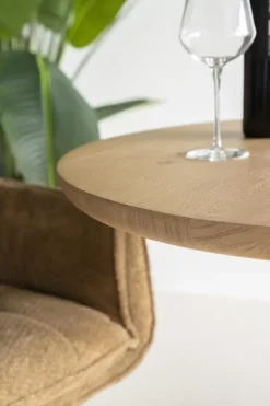 Eleonora Bistrotafel Florent rond - naturel