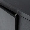 Eleonora Dressoir Helsinki 200cm 2-drs. 2 laden - zwart