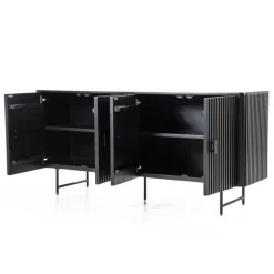 Eleonora Dressoir Remi 4-drs. - zwart