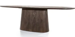 Eleonora Eettafel Aron ovaal 250x110 - bruin