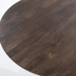 Eleonora Eettafel Aron rond 130 - bruin