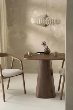 Eleonora Eettafel Aron vierkant 80x80 - lichtbruin