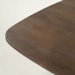 Eleonora Eettafel Aron vierkant 80x80 - lichtbruin