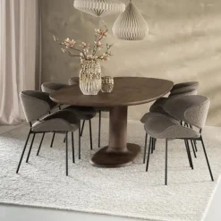 Eleonora Eettafel Coco 240x110 cm - lichtbruin