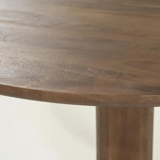 Eleonora Eettafel Coco 130x77 cm - lichtbruin