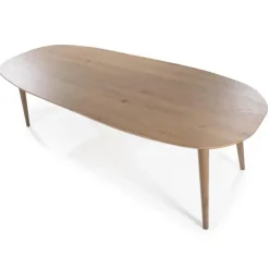 Eleonora Eettafel Elijah 260x100 cm - bruin