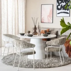 Eleonora Eettafel Elin rond 130x76