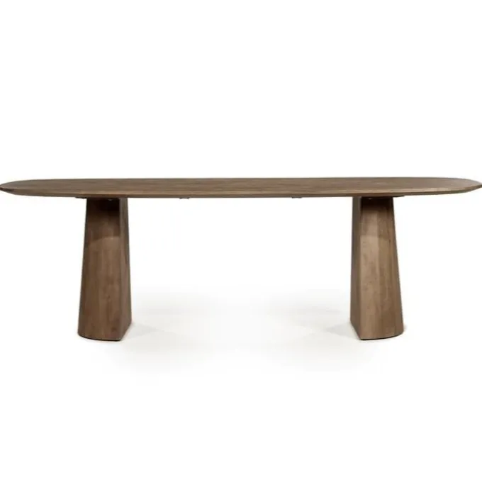 Eleonora Eettafel Lune 240x105 cm - lichtbruin