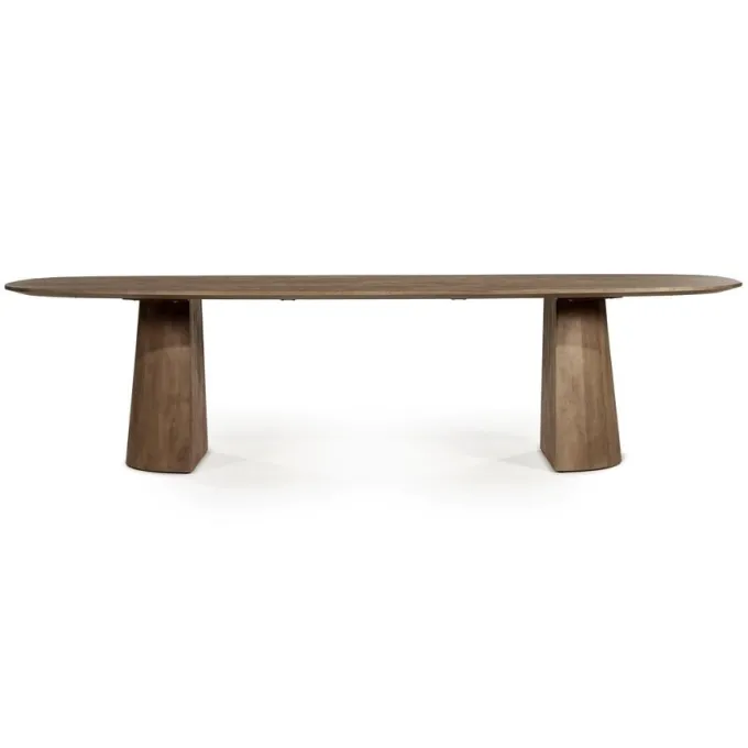 Eleonora Eettafel Lune 300x105 cm - lichtbruin
