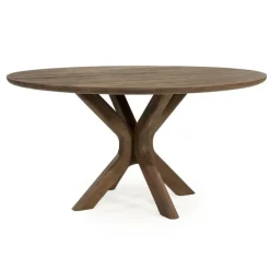 Eleonora Eettafel Tycho 150x77 cm - lichtbruin