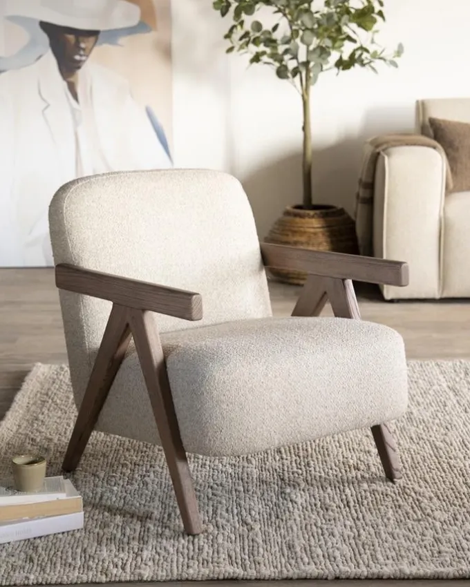 Eleonora Fauteuil Francis - beige Flou