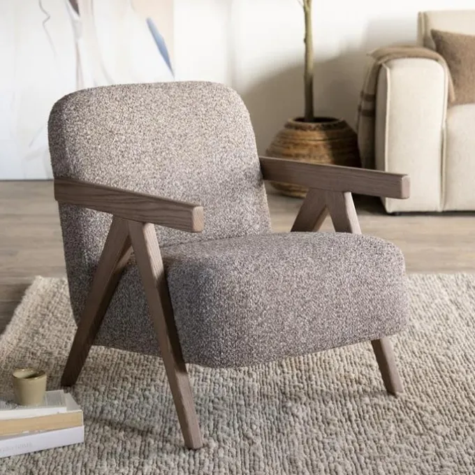 Eleonora Fauteuil Francis - taupe Flou
