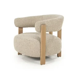 Eleonora Fauteuil Lola - bruin Hush