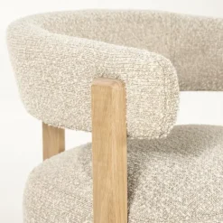 Eleonora Fauteuil Lola - taupe Hush