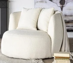 Eleonora Fauteuil Louis met kussen - beige Spark