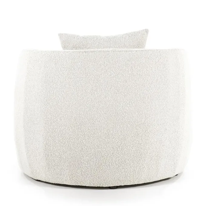 Eleonora Fauteuil Louis met kussen - beige Spark