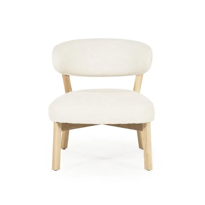 Eleonora Fauteuil Mikky naturel - beige Moon