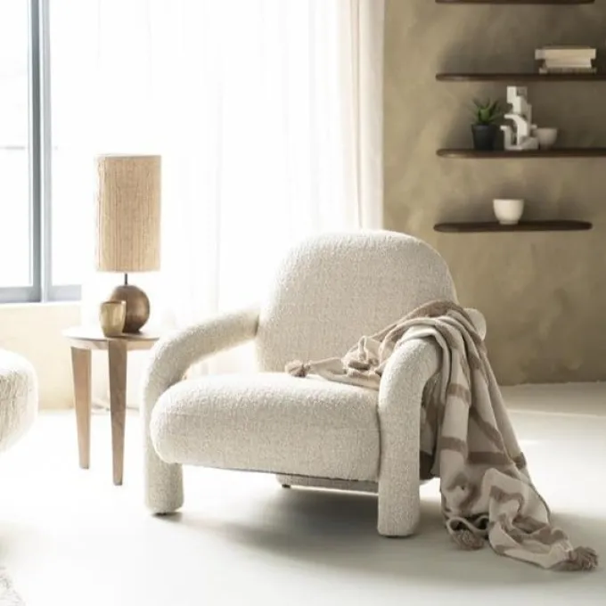 Eleonora Fauteuil Monica - beige Asti