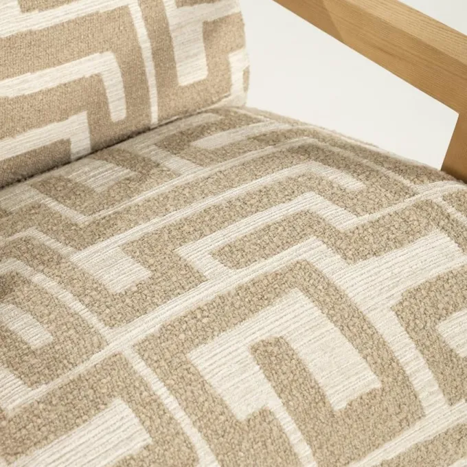 Eleonora Fauteuil Olek - taupe Libre