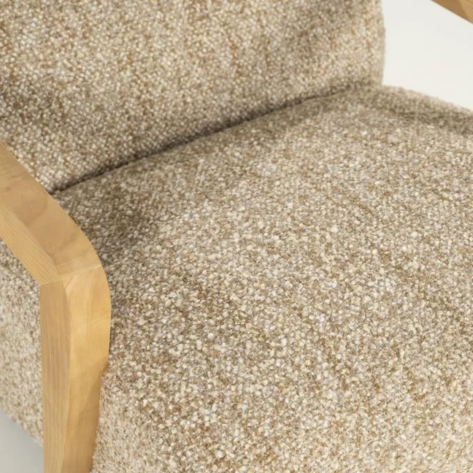 Eleonora Fauteuil Olek - taupe Bay