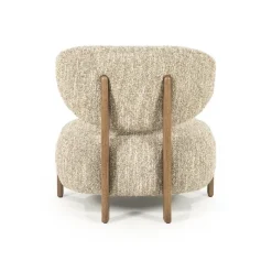 Eleonora Fauteuil Reza bruin - beige Bay