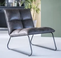 Eleonora Fauteuil Ruby - antraciet