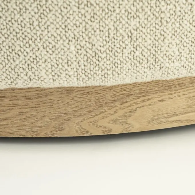 Eleonora Poef Avah large - beige Mantz