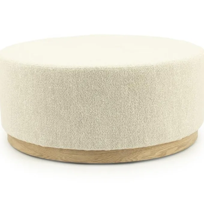 Eleonora Poef Avah large - beige Mantz