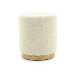 Eleonora Poef Avah small - beige Mantz