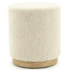 Eleonora Poef Avah small - beige Mantz