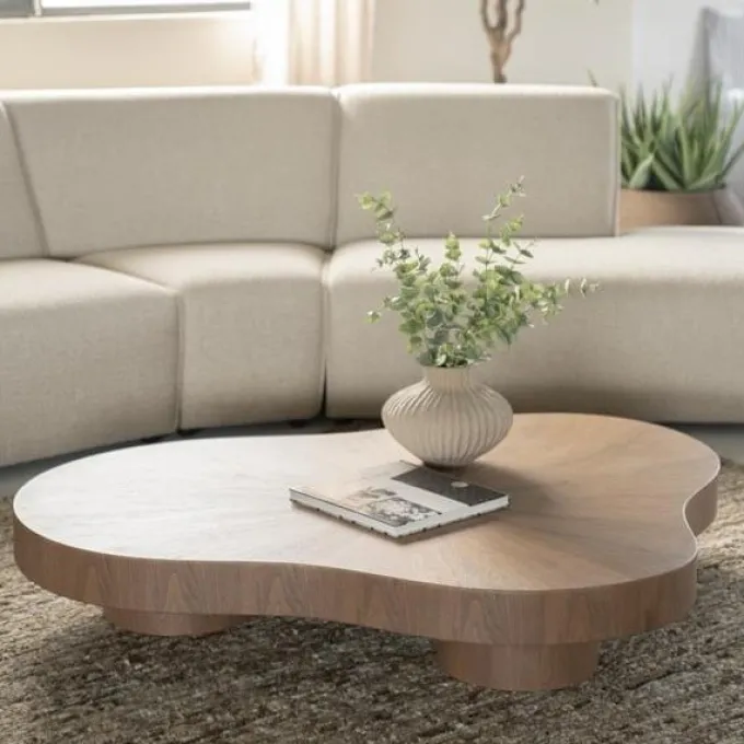 Eleonora Salontafel Bobbie - lichtbruin