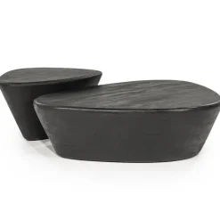 Eleonora Salontafel Mila 107x78x30 - zwart