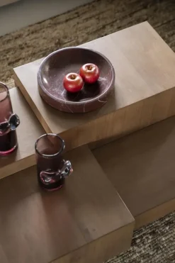 Eleonora Salontafel Quinten rechthoekig - bruin
