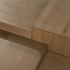Eleonora Salontafel Quinten vierkant - bruin