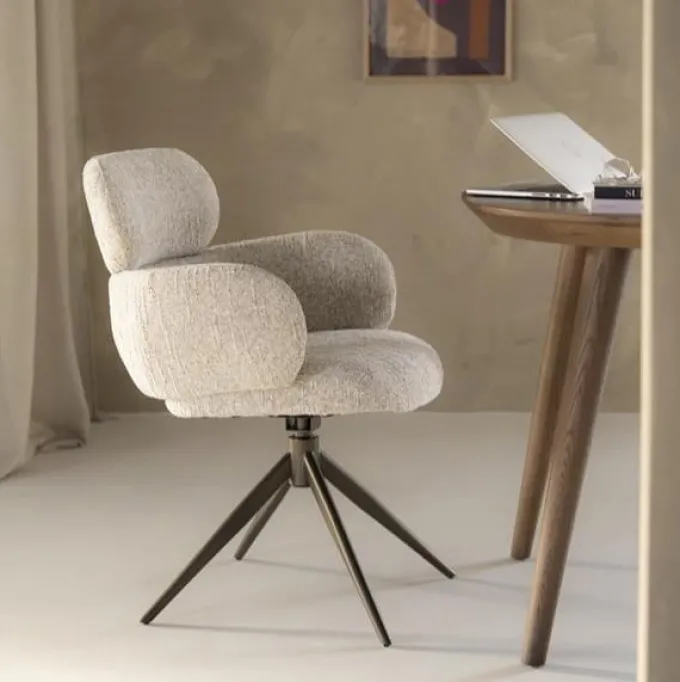 Eleonora Stoel Darcio - beige Gleam