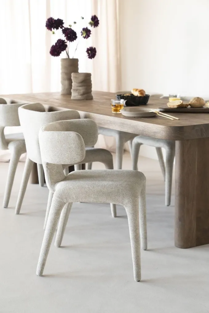 Eleonora Stoel Dave - taupe Porto