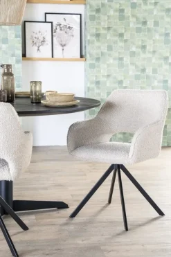 Eleonora Stoel Fabio - beige Spark