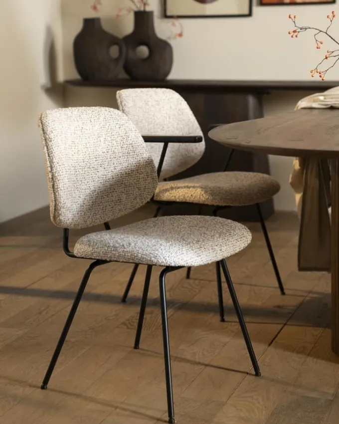 Eleonora Stoel Jon - beige Maywood