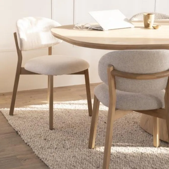 Eleonora Stoel Mikky naturel - beige Moon