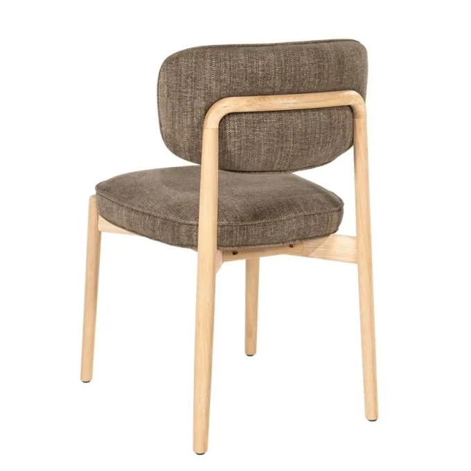 Eleonora Stoel Rune naturel - bruin Serene