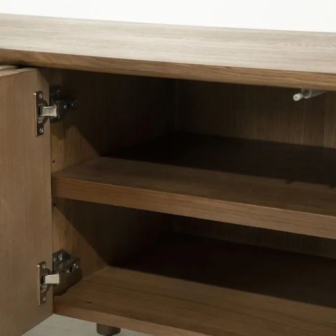 Eleonora TV meubel Jake 4 drs. - bruin