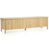 Eleonora TV meubel Jake 4 drs. - naturel