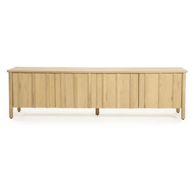 Eleonora TV meubel Jake 4 drs. - naturel