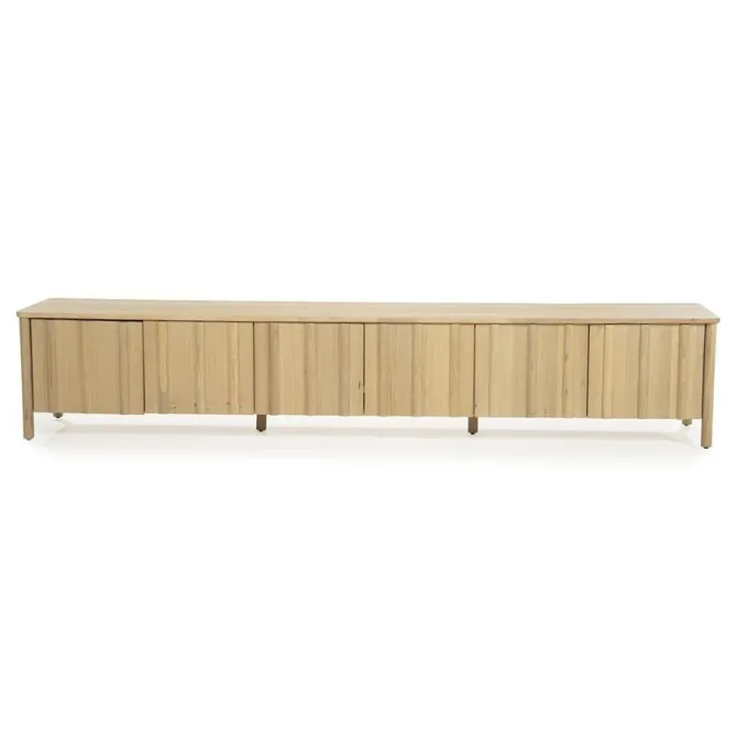 Eleonora TV meubel Jake 6 drs. - naturel