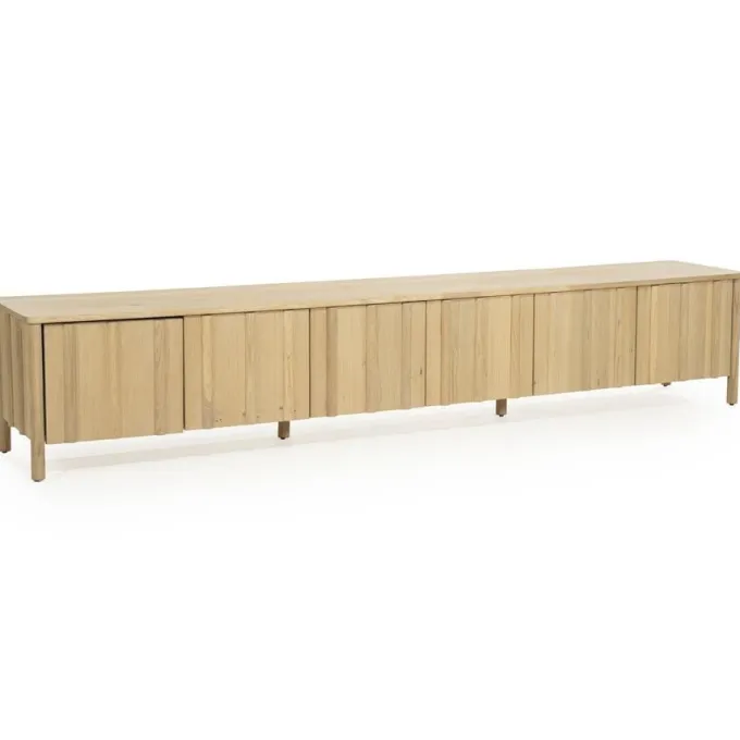 Eleonora TV meubel Jake 6 drs. - naturel
