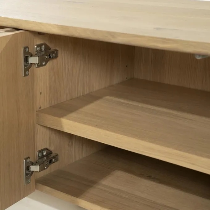 Eleonora TV meubel Jake 6 drs. - naturel